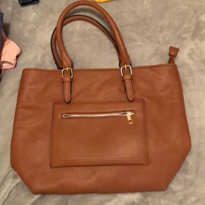 Brown handbag